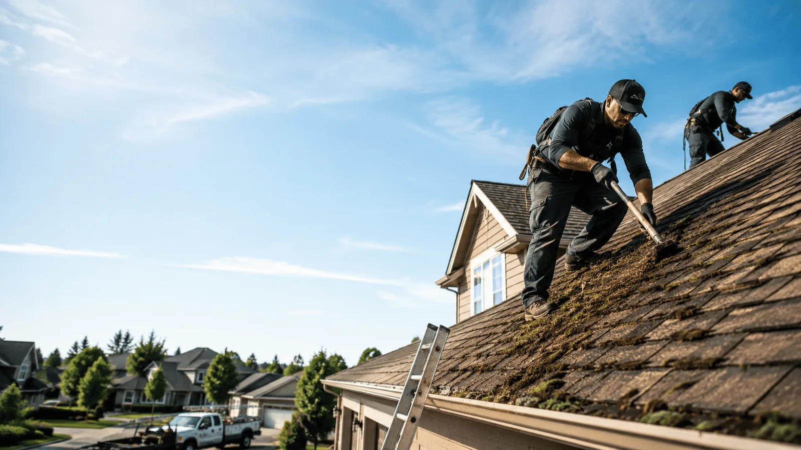 Roof Moss Removal in Pleasant Hill, LA near me